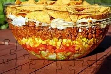 a jigsaw puzzle