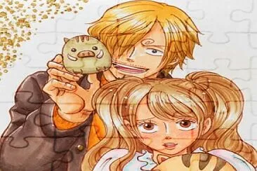 פאזל של Sanji x Pudding