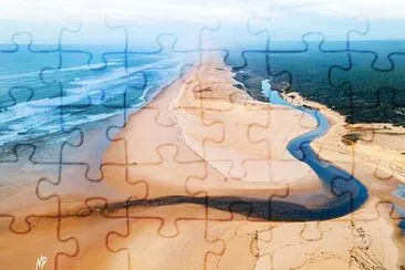 Le Courant d 'Huchet jigsaw puzzle