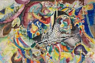 פאזל של Kandinsky fugue