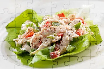 a jigsaw puzzle