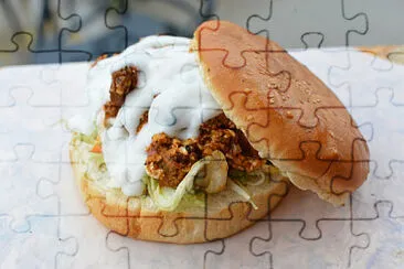 a jigsaw puzzle