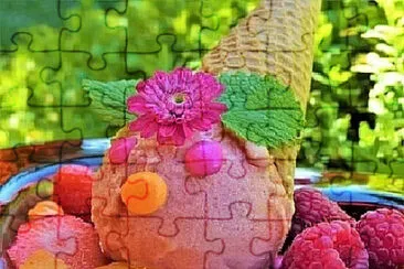 a jigsaw puzzle