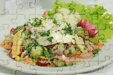 a jigsaw puzzle