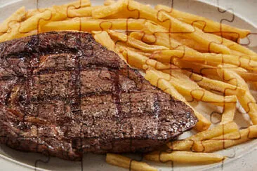 a jigsaw puzzle