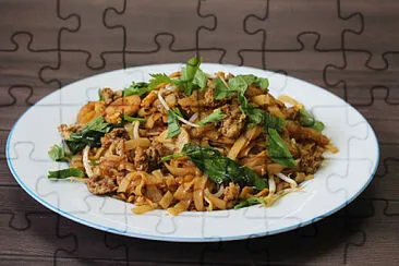 a jigsaw puzzle