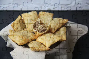 a jigsaw puzzle