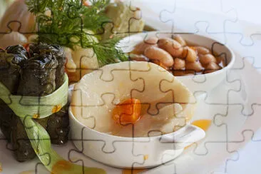 a jigsaw puzzle
