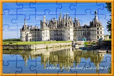 פאזל של Château de Chambord (Loir et Cher)