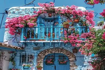 Casa florida jigsaw puzzle