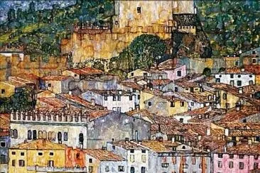 פאזל של Malcesine-Gustav Klimt