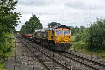 66 at Kings Sutton jigsaw puzzle