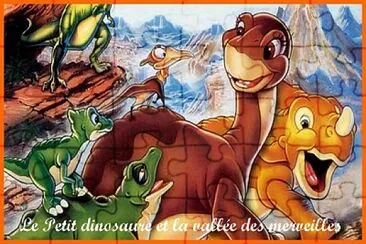 Le Petit dinosaure jigsaw puzzle