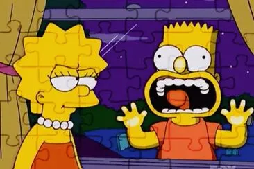 the simpsons jigsaw puzzle