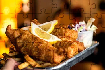 a jigsaw puzzle