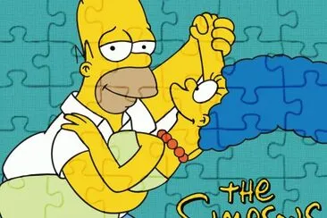the simpsons jigsaw puzzle