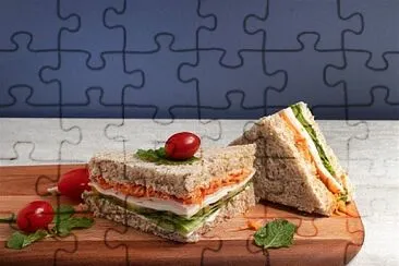 a jigsaw puzzle