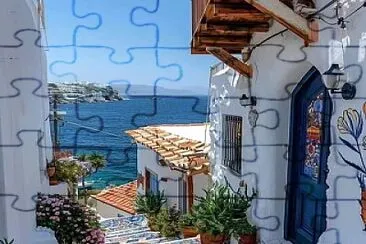 Santorini-Grecia jigsaw puzzle