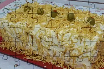 a jigsaw puzzle