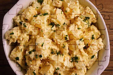 a jigsaw puzzle