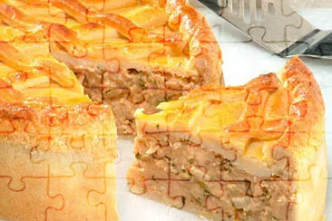 a jigsaw puzzle