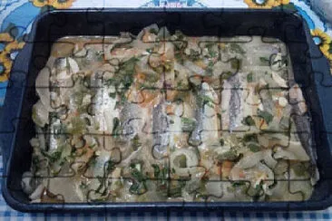 a jigsaw puzzle