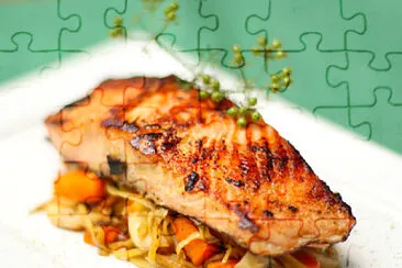 a jigsaw puzzle