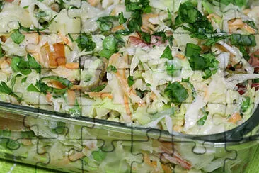 a jigsaw puzzle