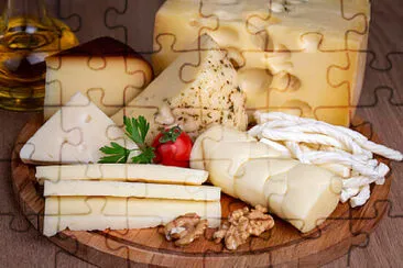 a jigsaw puzzle