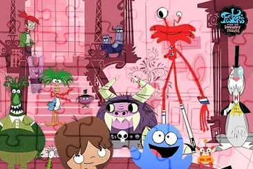 cartoon jigsaw puzzle