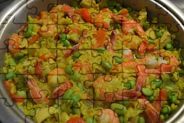 a jigsaw puzzle