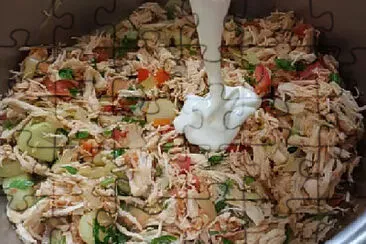 a jigsaw puzzle