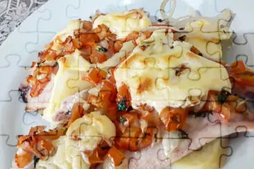 a jigsaw puzzle