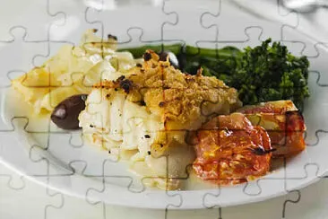 a jigsaw puzzle