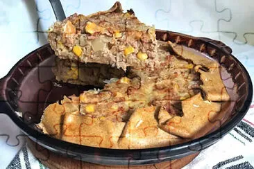a jigsaw puzzle