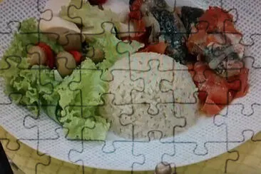 a jigsaw puzzle