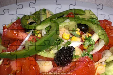 a jigsaw puzzle