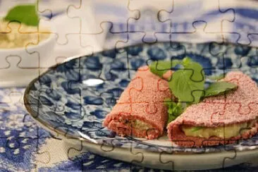 a jigsaw puzzle