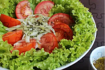 a jigsaw puzzle