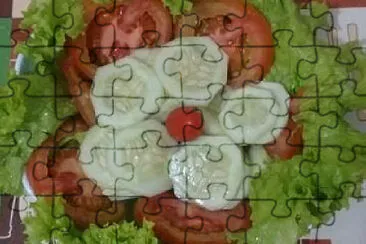 a jigsaw puzzle
