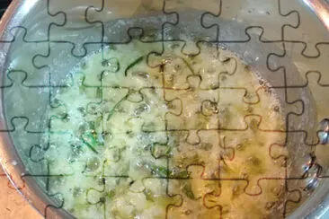 a jigsaw puzzle