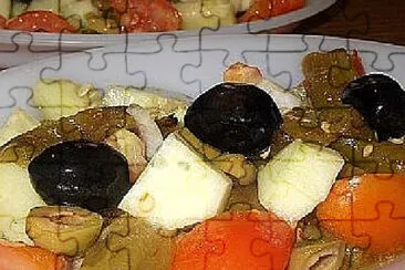 a jigsaw puzzle