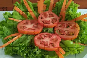 a jigsaw puzzle