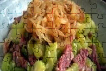 a jigsaw puzzle