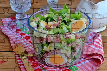 a jigsaw puzzle