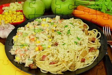 a jigsaw puzzle
