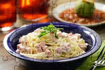 a jigsaw puzzle