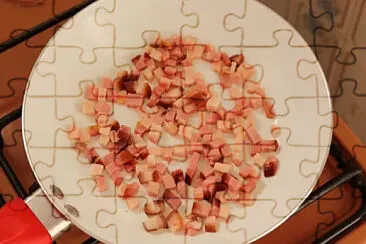 a jigsaw puzzle
