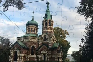 Kościół św. Mikołaja. Sosnowoec jigsaw puzzle