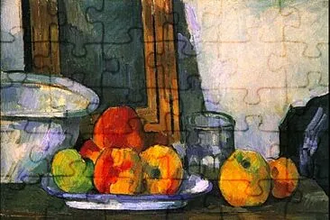 Cezanne nature morte au tiroir